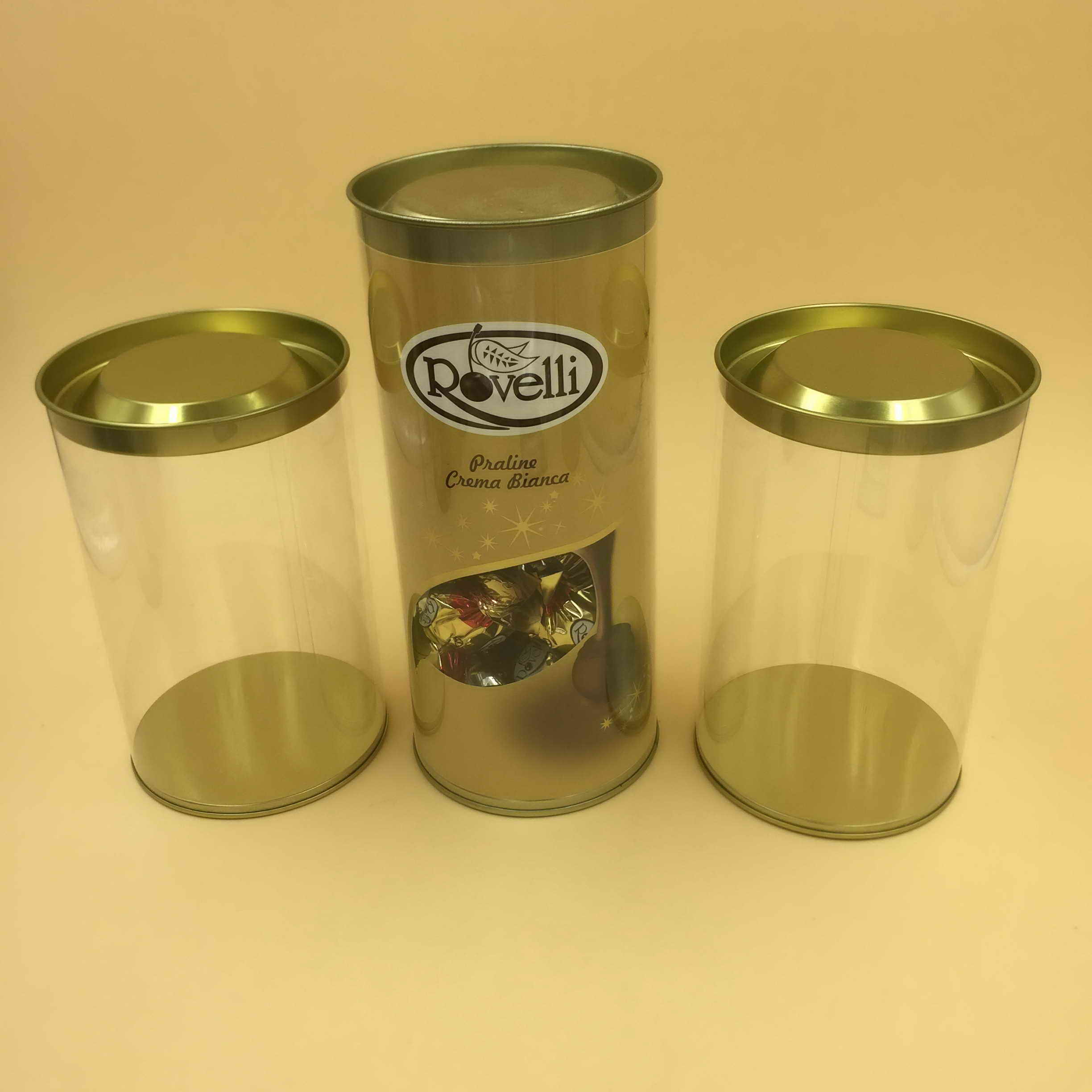 Clear Packaging Tubes,Triangle Container ,Clear candy packaging tubes